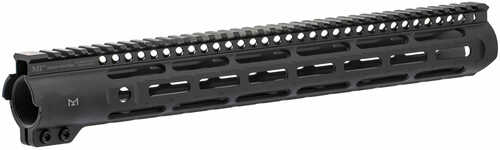 Midwest Industries Inc MISLH15 Slimline AR-15 6061 Aluminum Black Hard Coat Anodized 15"